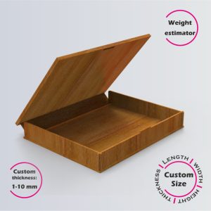 Online design tool for Gift Box | custom dimension laser cut file DXF, AI, CDR | Box4U