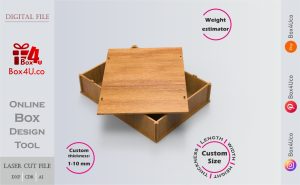 Free Packing Box Editable DXF File