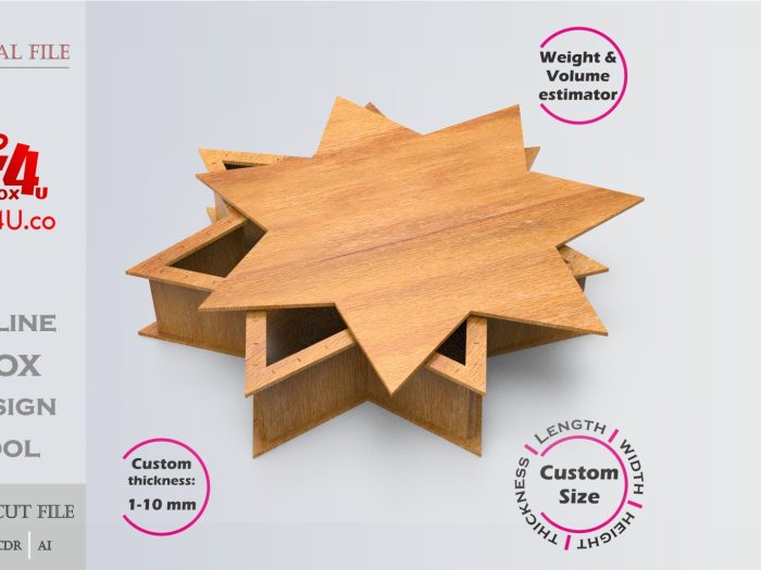 Seven-Pointed Star Box
