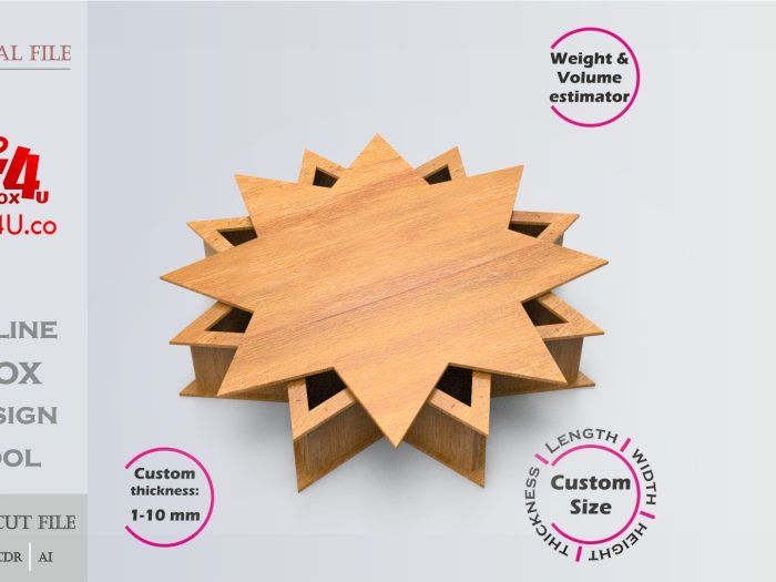 Eight-Pointed Star Box