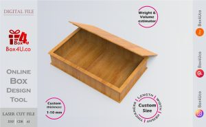 Rectangular Box Editable Laser Cut File