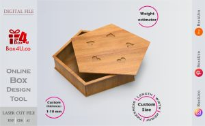 Free Versa Polygon Box Editable DXF File