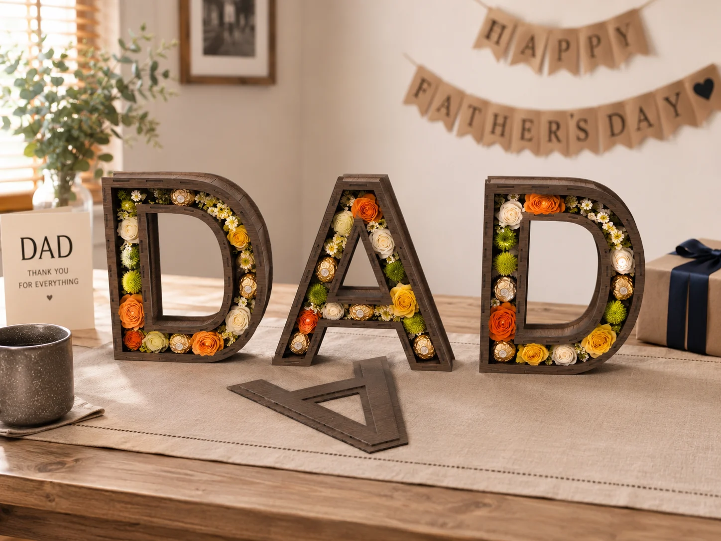 DAD Box Laser Cut File | 3 Sizes