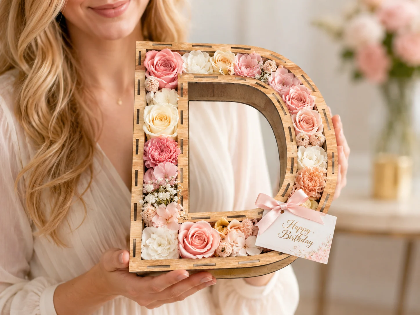 Letter D Box Laser Cut File | 3 Sizes